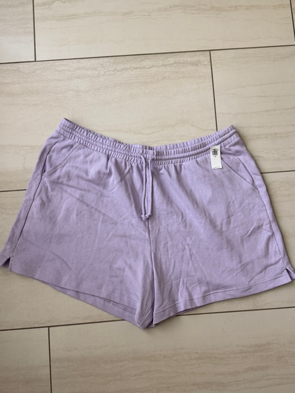 Old Navy Lilac Drawstring Athletic Lounge Shorts